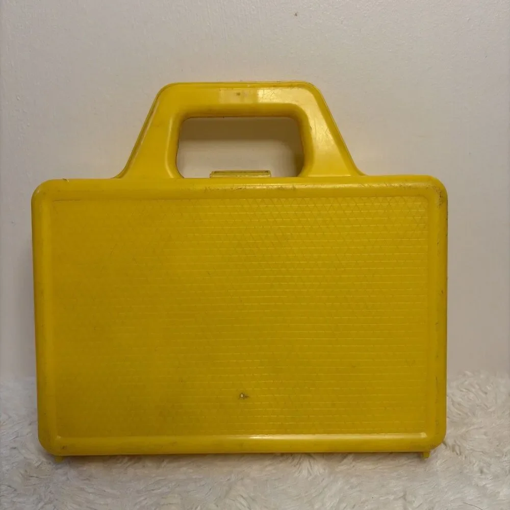 Vintage 1979 Fisher Price Toys Play Mini Lunch Box ABC Made in USA
